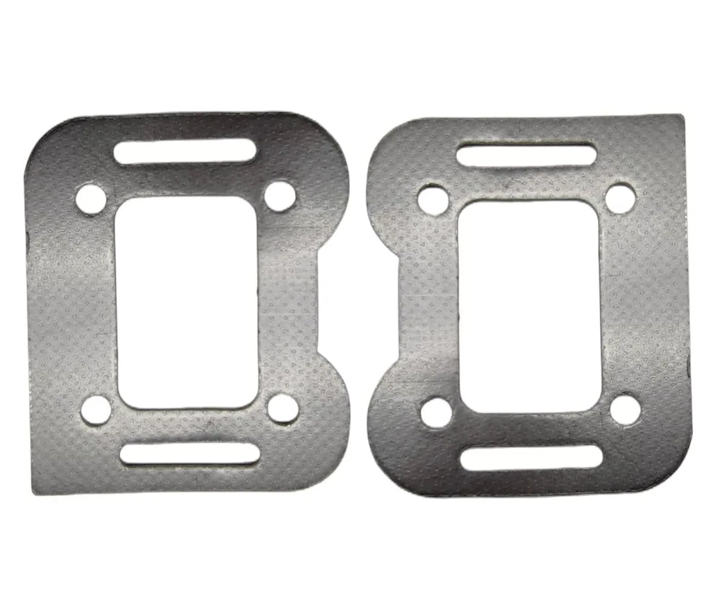 2X Exhaust Elbow Mounting Gasket for MerCruiser 4 Cyl 3.7L (1983–1990) 98562A6 27-18272 27-97863