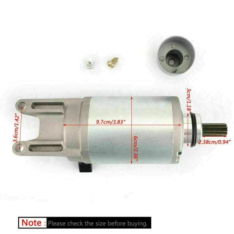 Starter Motor for Suzuki GSF400 (1991–1993) GSF600/GSF650 Bandit UA EJ