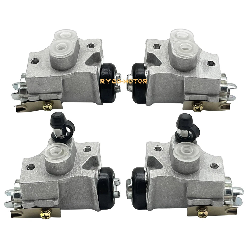 Set of 4 Front Brake Wheel Cylinders for Yamaha Kodiak 400 YFM400FW (1993–1998)