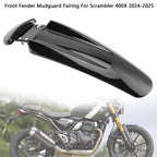 Front Fender Mudguard for Scrambler 400X (2024–2025) Black