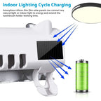 Toothbrush Sterilizer UV for Bathroom USB Solar Charging Holder