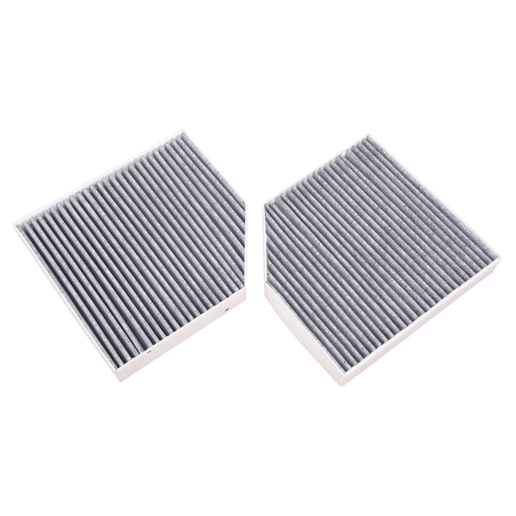 2X Activated Carbon Cabin Air Filter for Mercedes-Benz C300 C400 E300 G63 AMG (2015–2020)