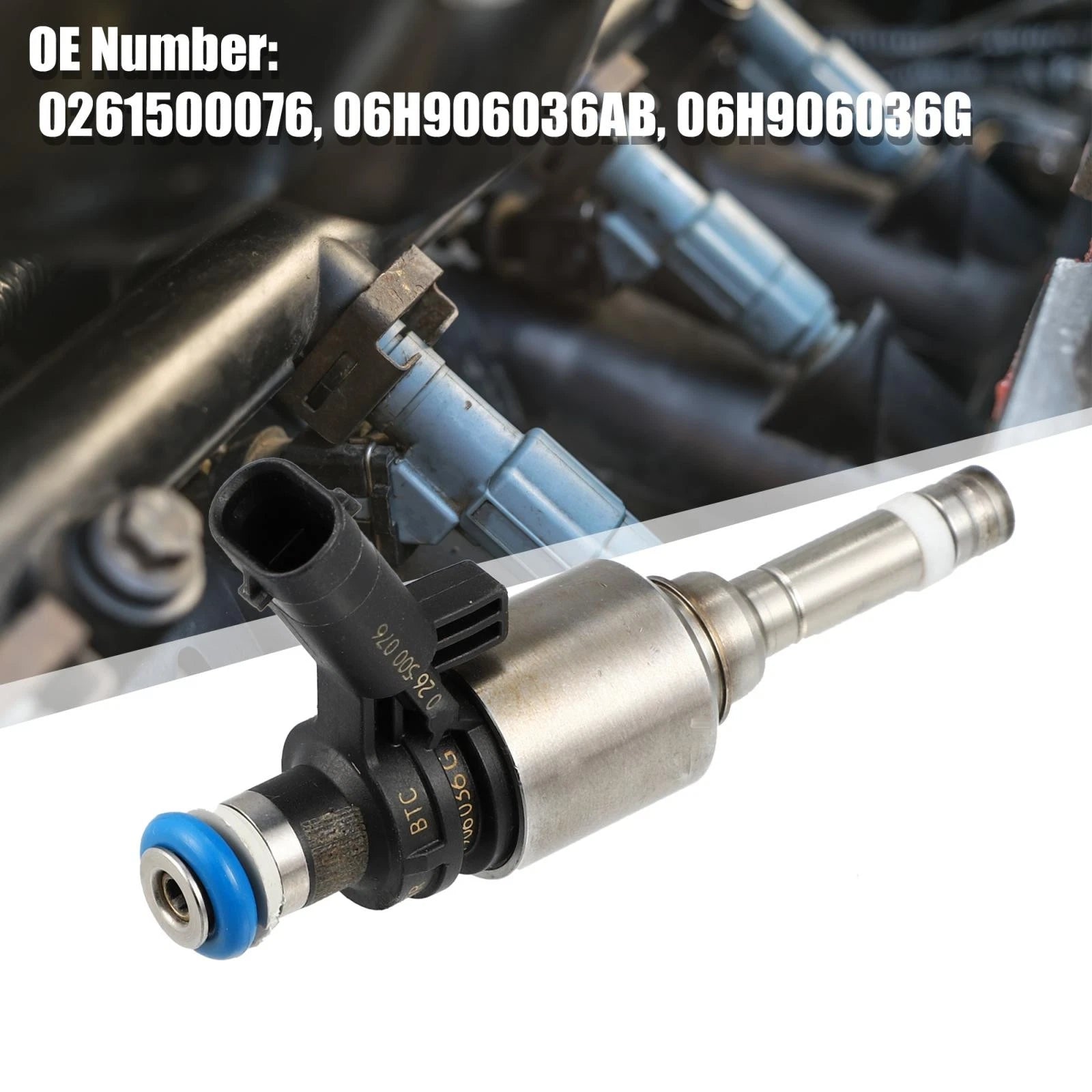 Fuel Injector 0261500076 06H906036AB 06H906036G for Audi A4 2.0 TFSI (2009–2015)