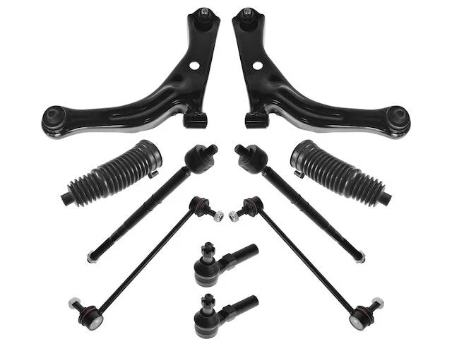 Front Control Arm Ball Joint Tie Rod Sway Bar Link Kit for Tribute (2001–2008)