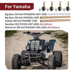 2 Tie Rods w/ Tie Rod Ends for Yamaha Big Bear YFM350U (1997–1999)