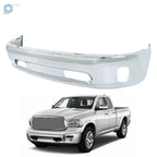 Split-Type Front Bumper Steel for RAM 1500 (2013–2024) with Fog Light Hole