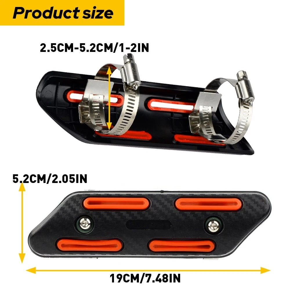 4 Stroke Pipe Heat Shield Guard for KTM 250 350 450 500 EXC-F (2017–2023)