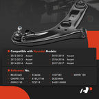 Front Right Lower Control Arm with Ball Joint for Honda Accent