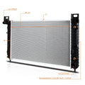 28" W Core OE Radiator for GMC Sierra/Yukon/Silverado/Escalade (1999–2006) DPI-2334