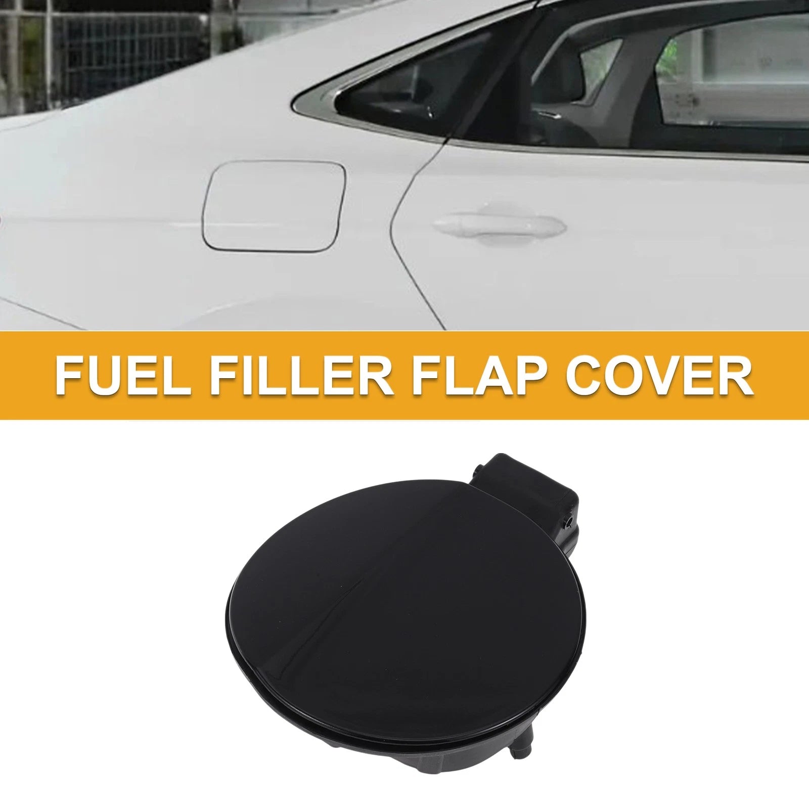 Fuel Tank Door Cap for Volkswagen Magotan (2012–2016) No.3AD809857 Black