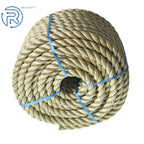 3/4" x 100' Arborist Bull Rope - Manila 3 Strand Twisted Rope