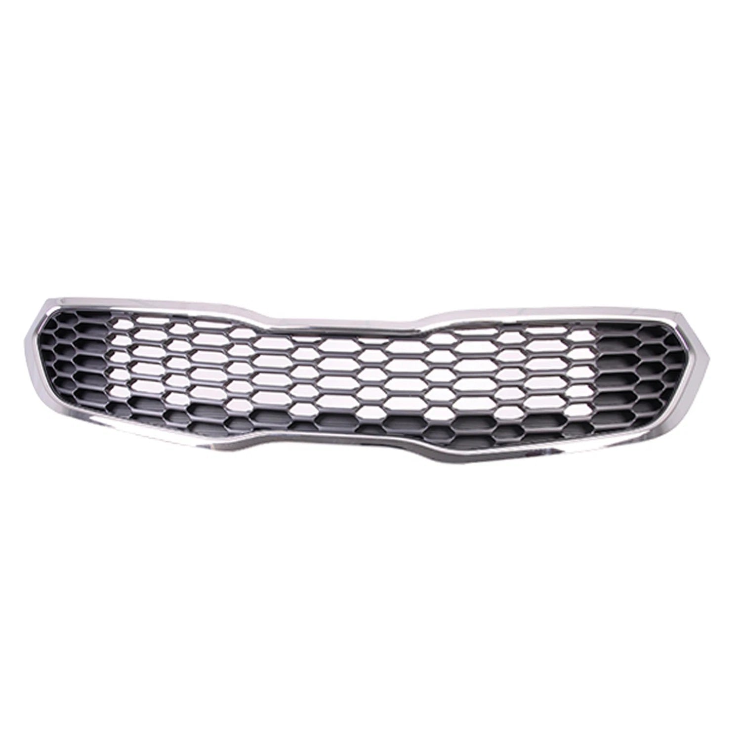 Replacement Plastic Front Grille with Chrome Outer Molding for Toyota (2005–2015)