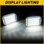 2X Interior LED Dome Light for Ford Transit 150 250 350 (2015–2024)