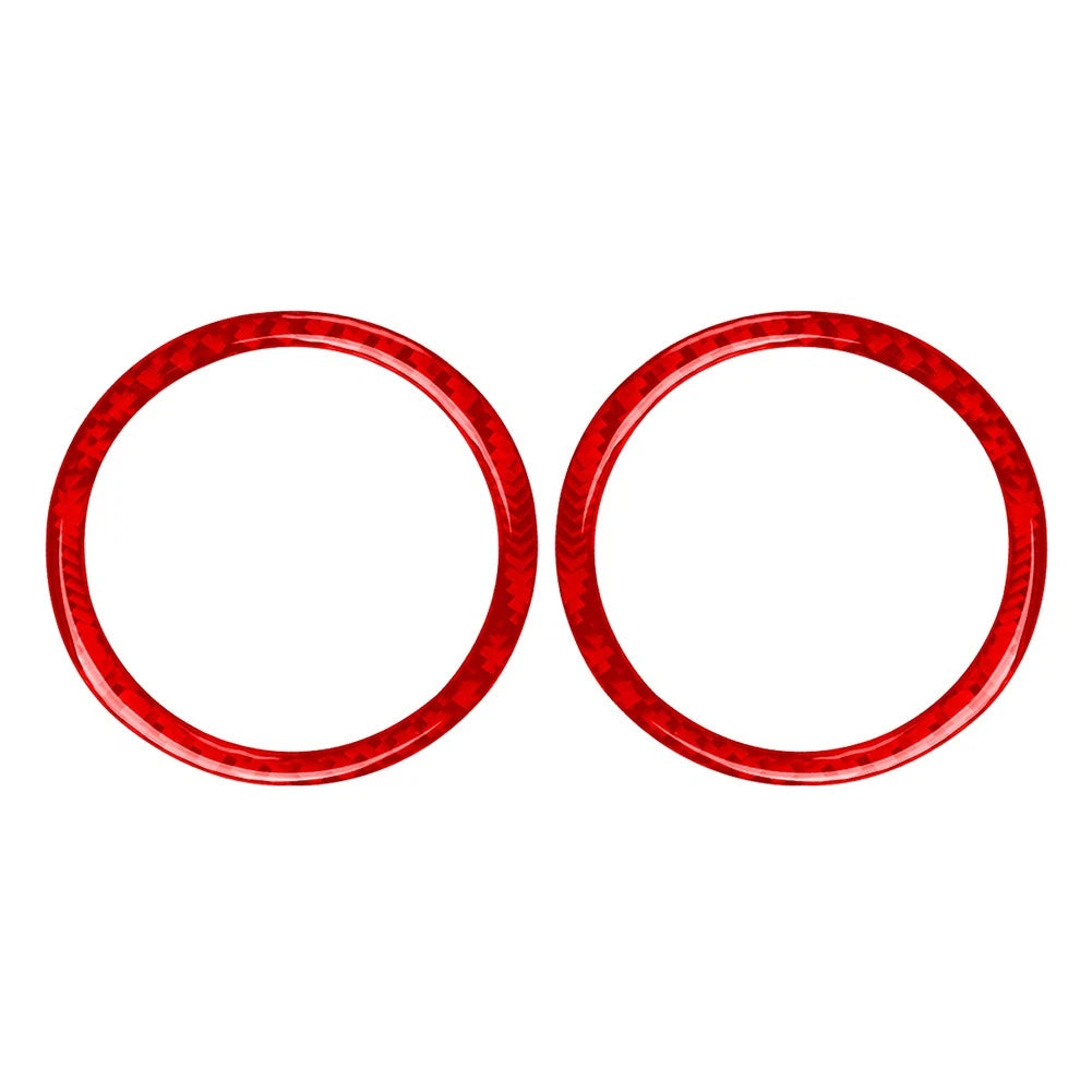 Door Loud Speaker Ring Cover Trim for BMW 3 Series E36 (1991–1999) Carbon Red