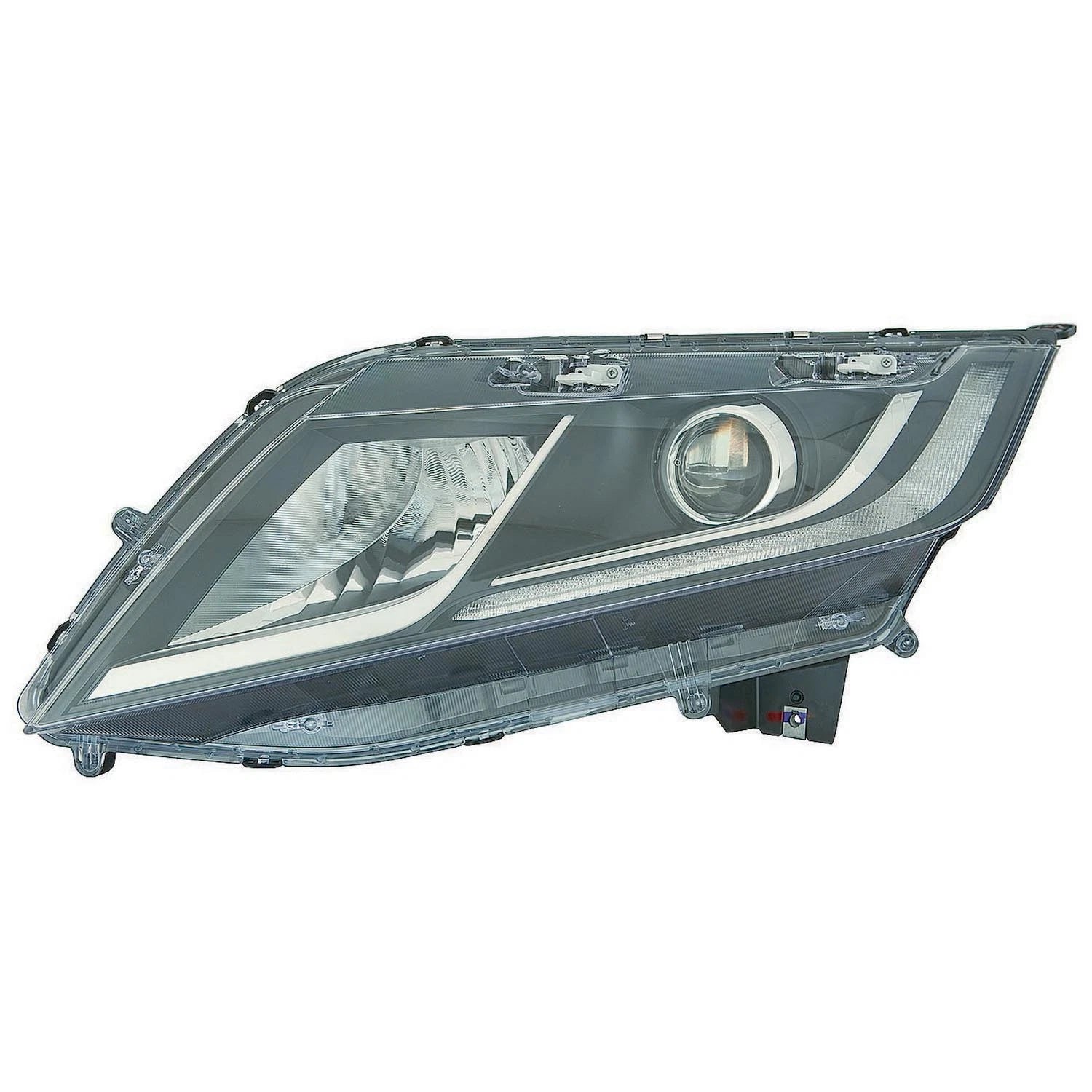 Driver Side Halogen Headlight Assembly w/Daytime Running Lamps w/Auto Headlamps