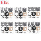 Set of 6 Carburetor Repair Kits for K10-SDC MCCULLOCH Homelite Echo