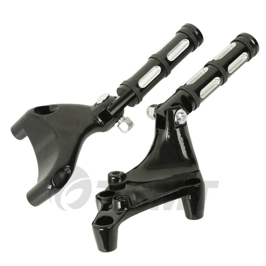 Passenger Footrest Footpeg Mount Bracket for Harley Sportster 883 1200 (14-22)