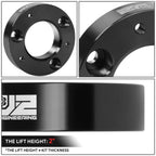 2" Billet Aluminum Front Strut Top Mount Lift Kit Spacer for Ford F-150 (2004–2024)