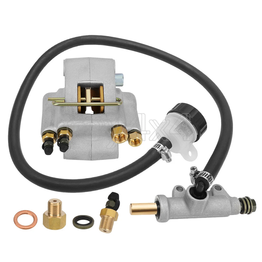 Rear Brake Master Cylinder & Caliper w/Pads for Polaris Sportsman 500 (1999–2002)