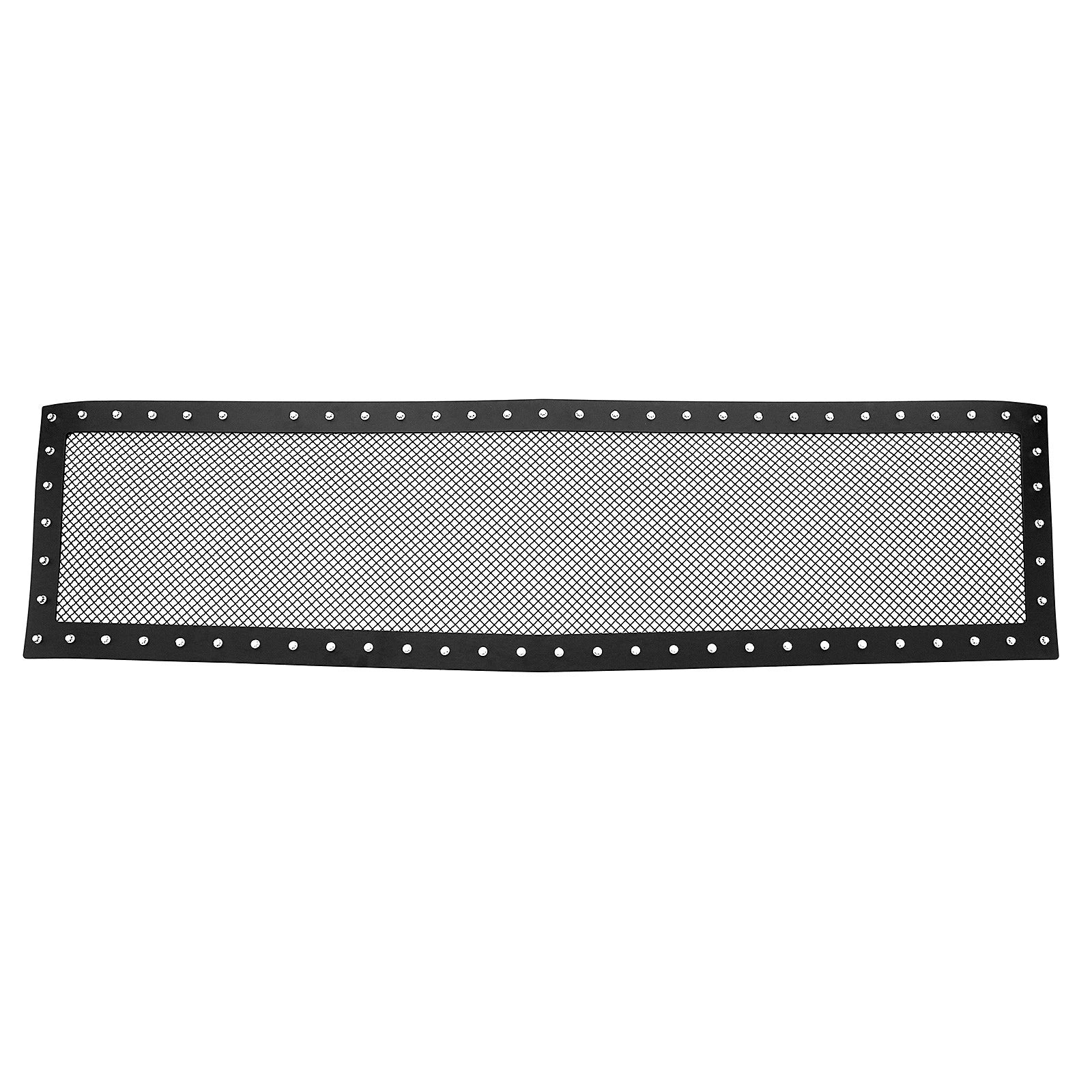 Stainless Black Rivet Mesh Grille for Chevy Silverado 2500/3500 (2007-2010)