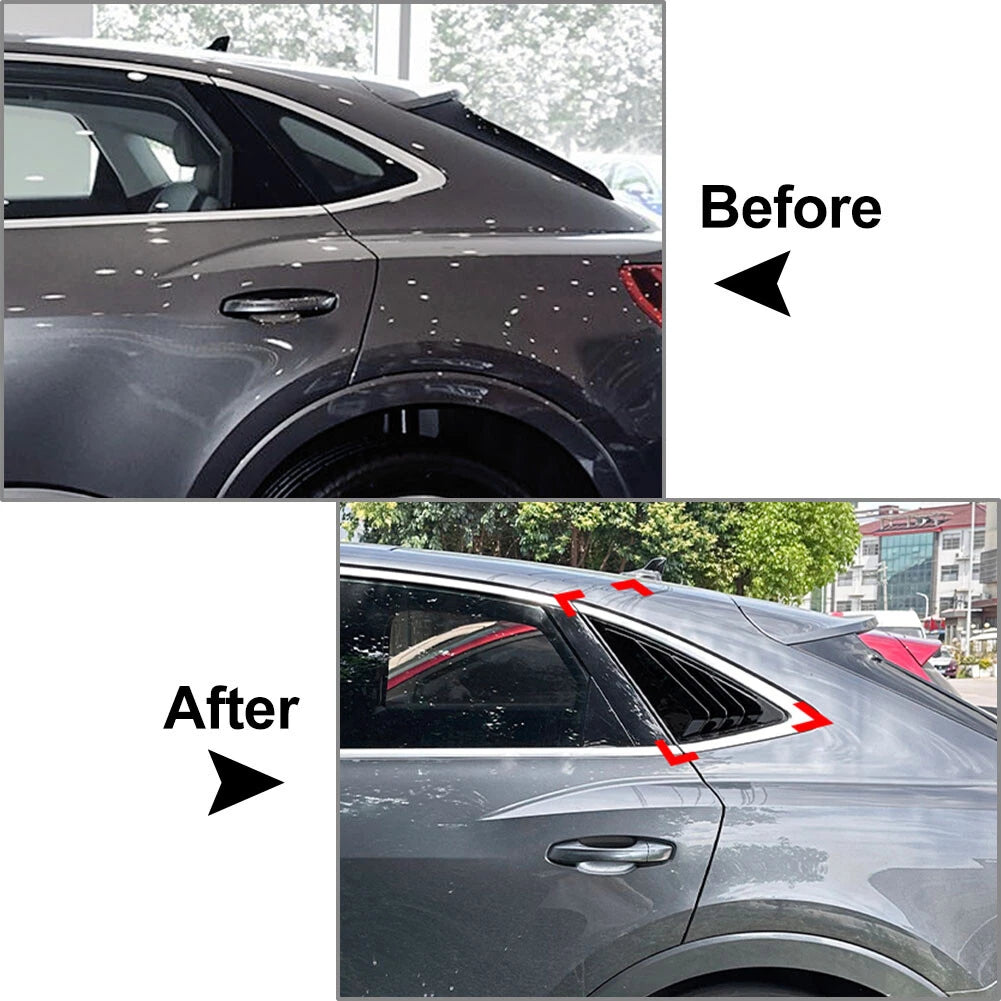 Rear Window Louvers for Audi Q3 F3 Sportback (2019–2024)