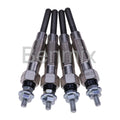 4X Glow Plugs AG34466-31302 for Mitsubishi Forklift FD20-F18A (S4E S6E S6S)