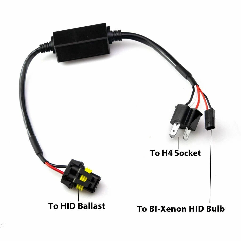 Easy Plug Relay Harness for Honda Model H4 9003 Bi-Xenon HID (2010-2012)