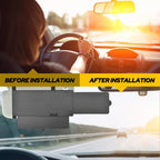 Set of 2 Car Sunshade Extend Visor Covers Anti Glare Universal J for