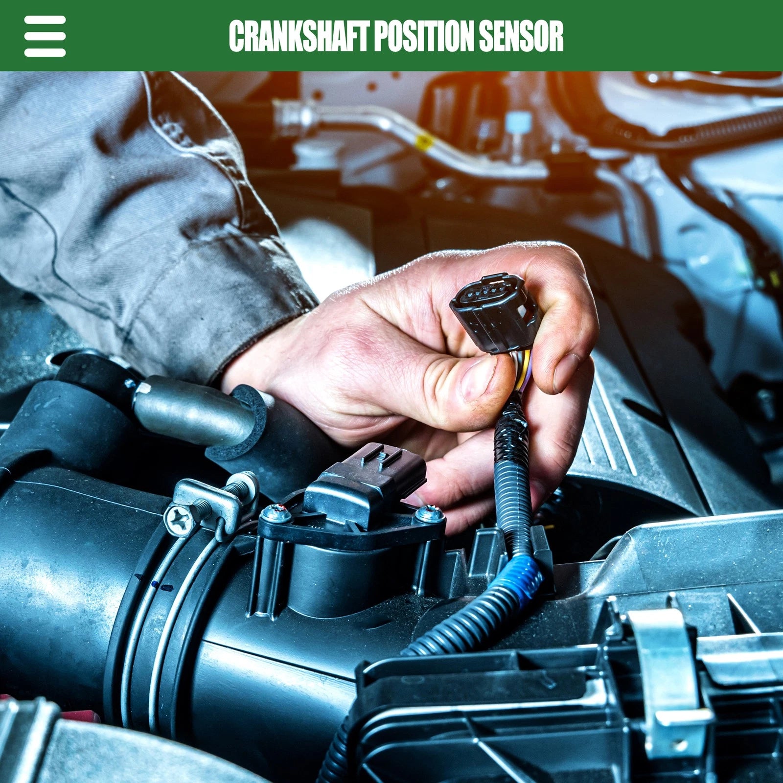 Camshaft Position Sensor Crank Position Sensor for Toyota T100 (1993–1998)