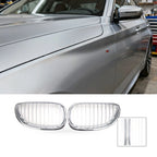 Chrome Front Bumper Grille for BMW 5 Series E60 E61 (2004–2009)