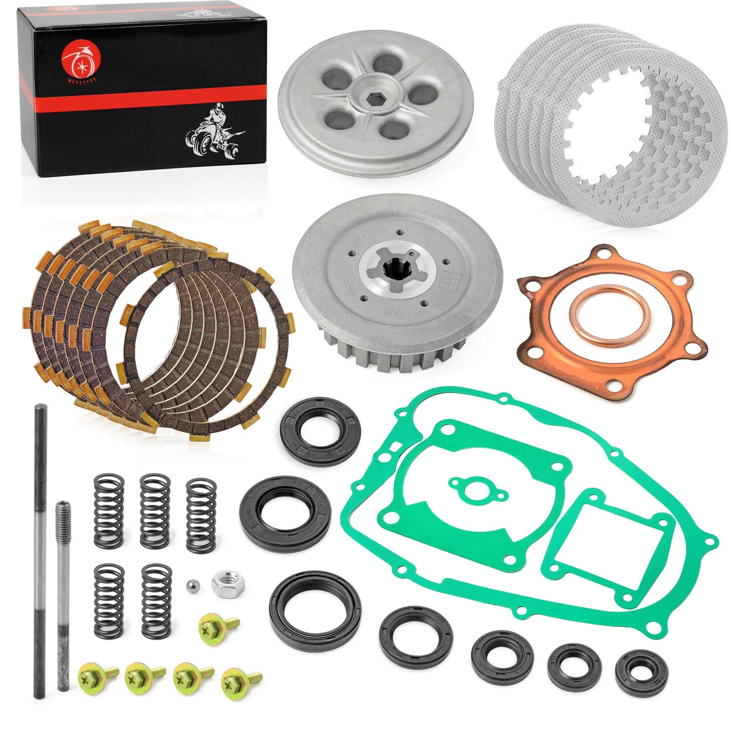 Clutch Kit with Heavy Duty Springs for Yamaha Blaster 200 (1988-2006)