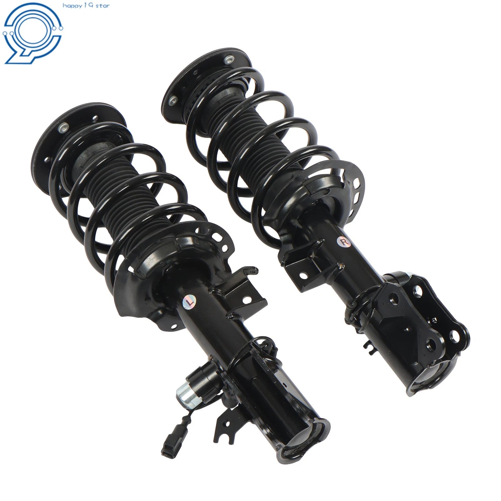 Set of 2 Front and Rear Shock Struts for Lincoln Continental (2017-2020)