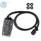 7 Way Trailer Cable with 7 Pin Plug for RV Trailer (6/8FT)