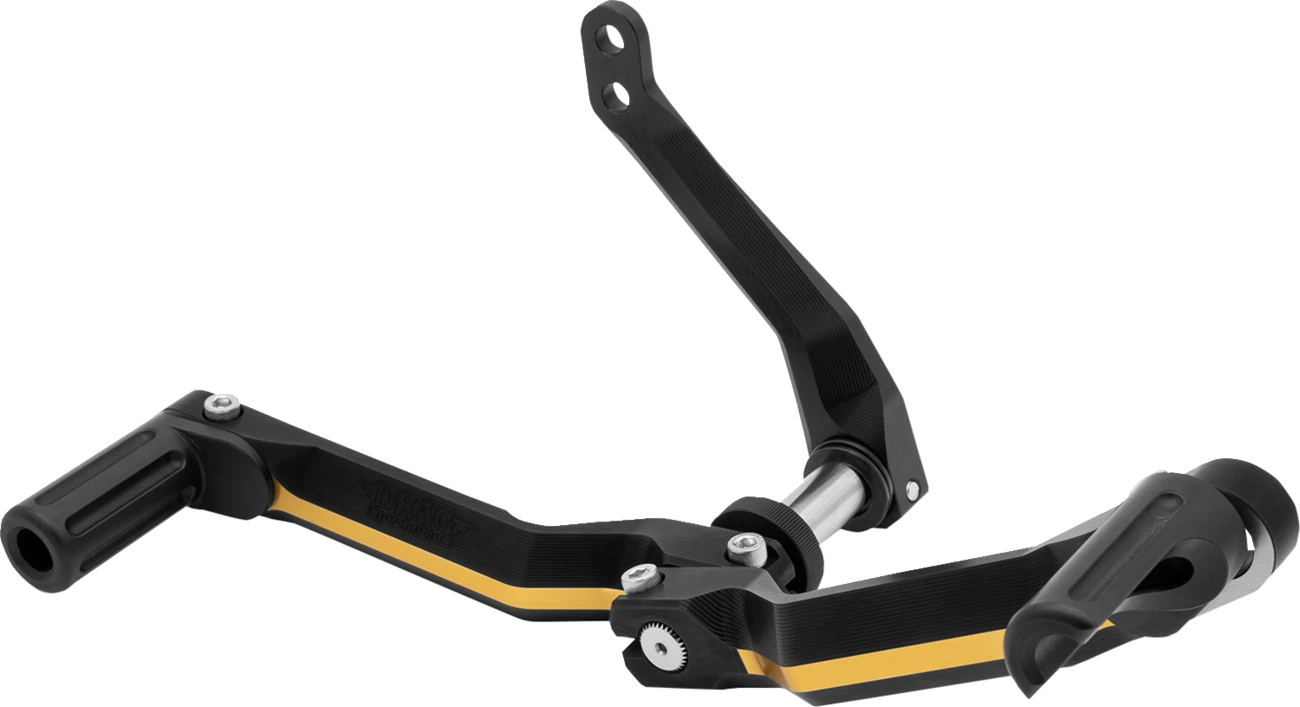 Adjustable Heel/Toe Shifter for Drag Specialties (RCT-B007) Black/Gold