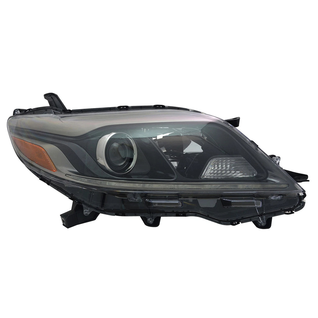 Replacement Passenger Side Halogen Headlight Assembly for Toyota Camry (2018–2024)