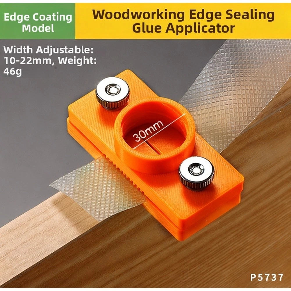 Edge Banding Glue Applicator Tool for DIY (10-22mm Adjustable Width)