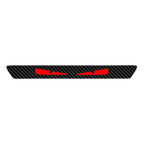 3D Carbon Fiber Look Demon Eye Brake Tail Light Decal for Universal (All Years)
