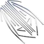Luxury FX Stainless Steel Window Trim Kit for Lexus RX400h (2004–2009)