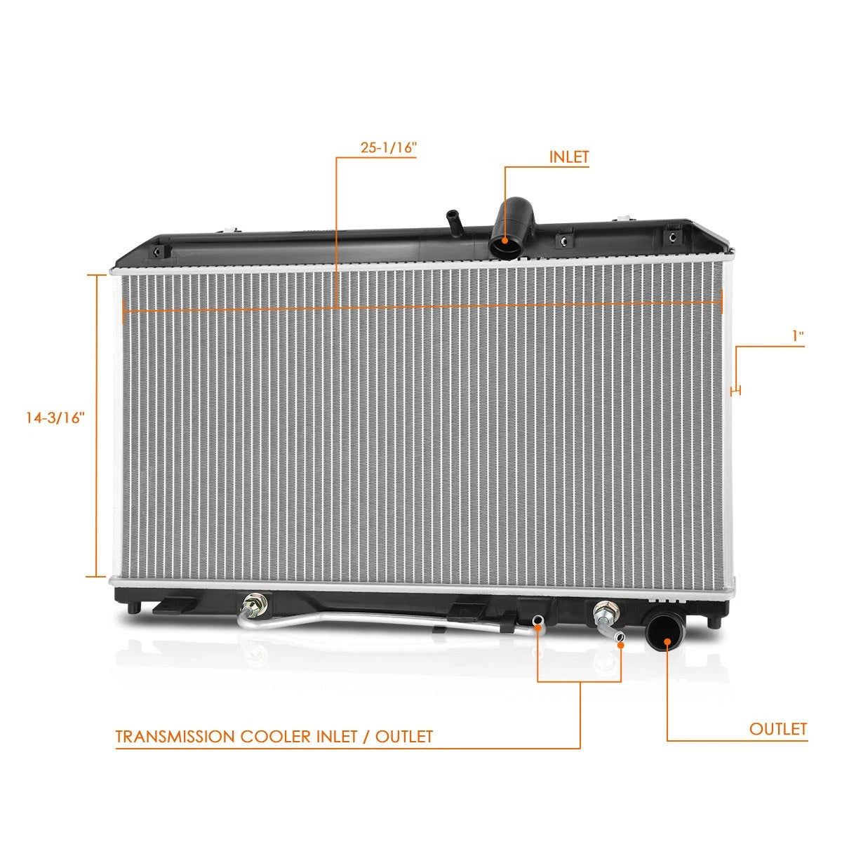Factory Style Horizontal Slats Grille Frame for Toyota Tundra (2010–2013)