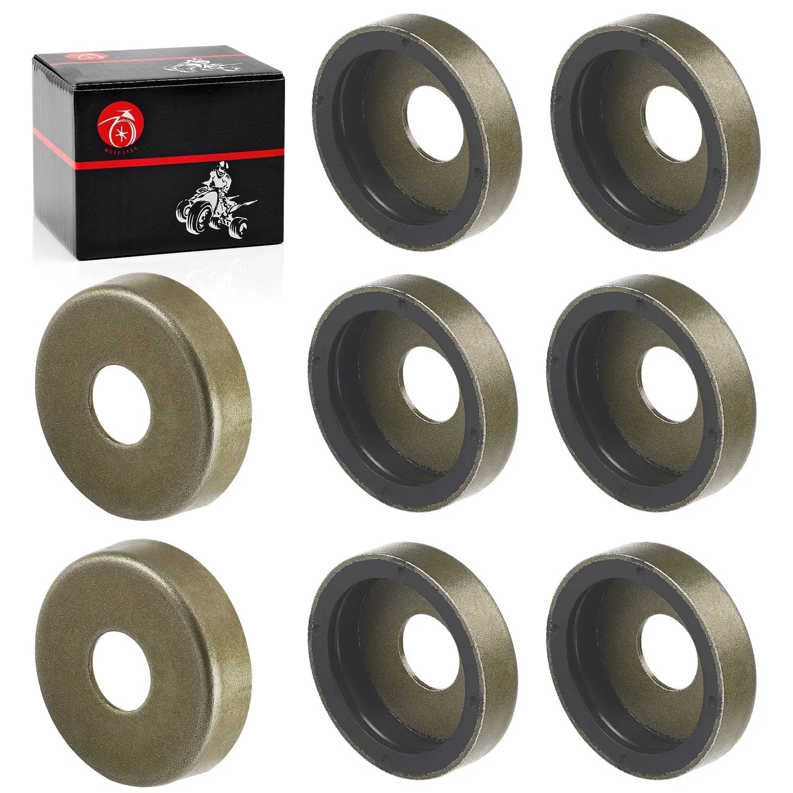 8x Front A-Arm Bushing Rubber Cap for Polaris Outlaw 110 (2016–2021)
