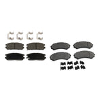 Set of 4 Ceramic Brake Pads for Isuzu Rodeo (2001–2004)