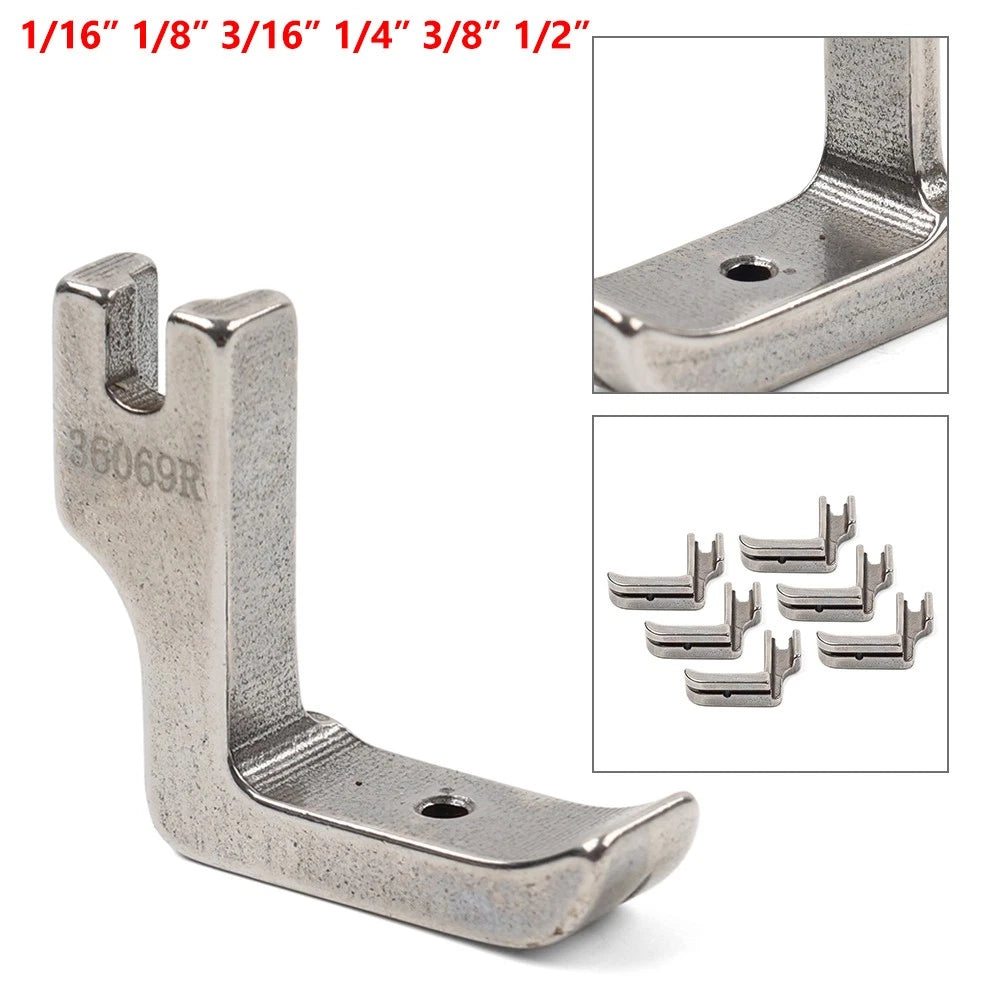 High Shank Welt Right Piping Foot for Juki, Brother, Singer
