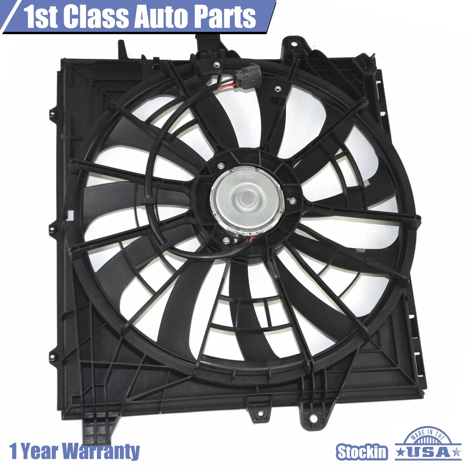 Radiator Cooling Fan Assembly for Cadillac ATS CTS (2013-2015)