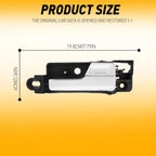 2X Interior Rear Door Handles for Ford Fusion (2006–2012)