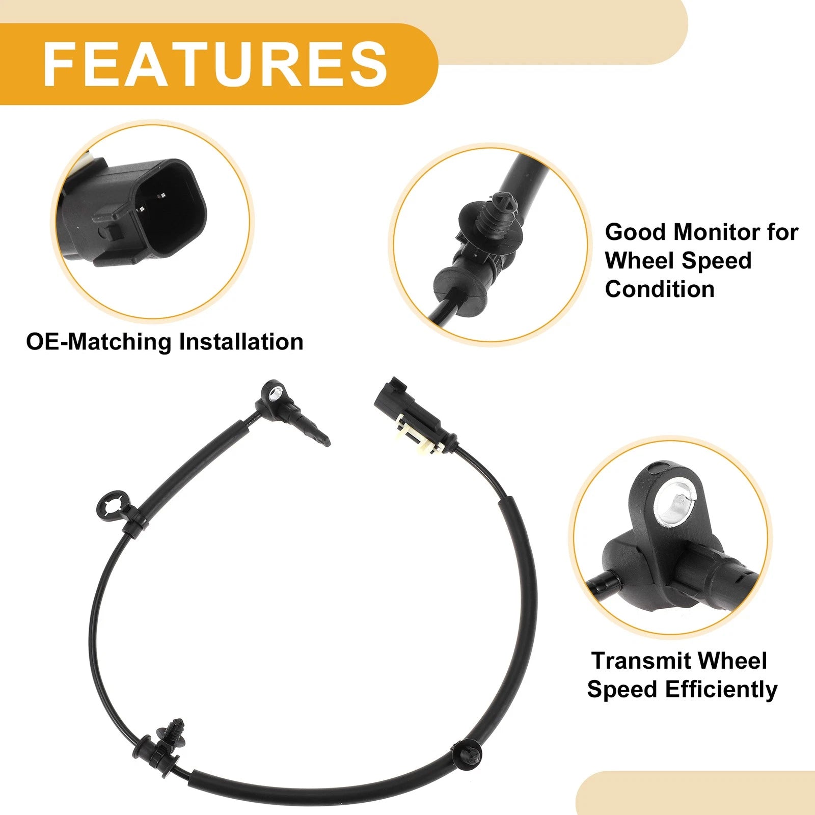 ABS Wheel Speed Sensor No. 23251376 for Buick Envision (2016–2020)
