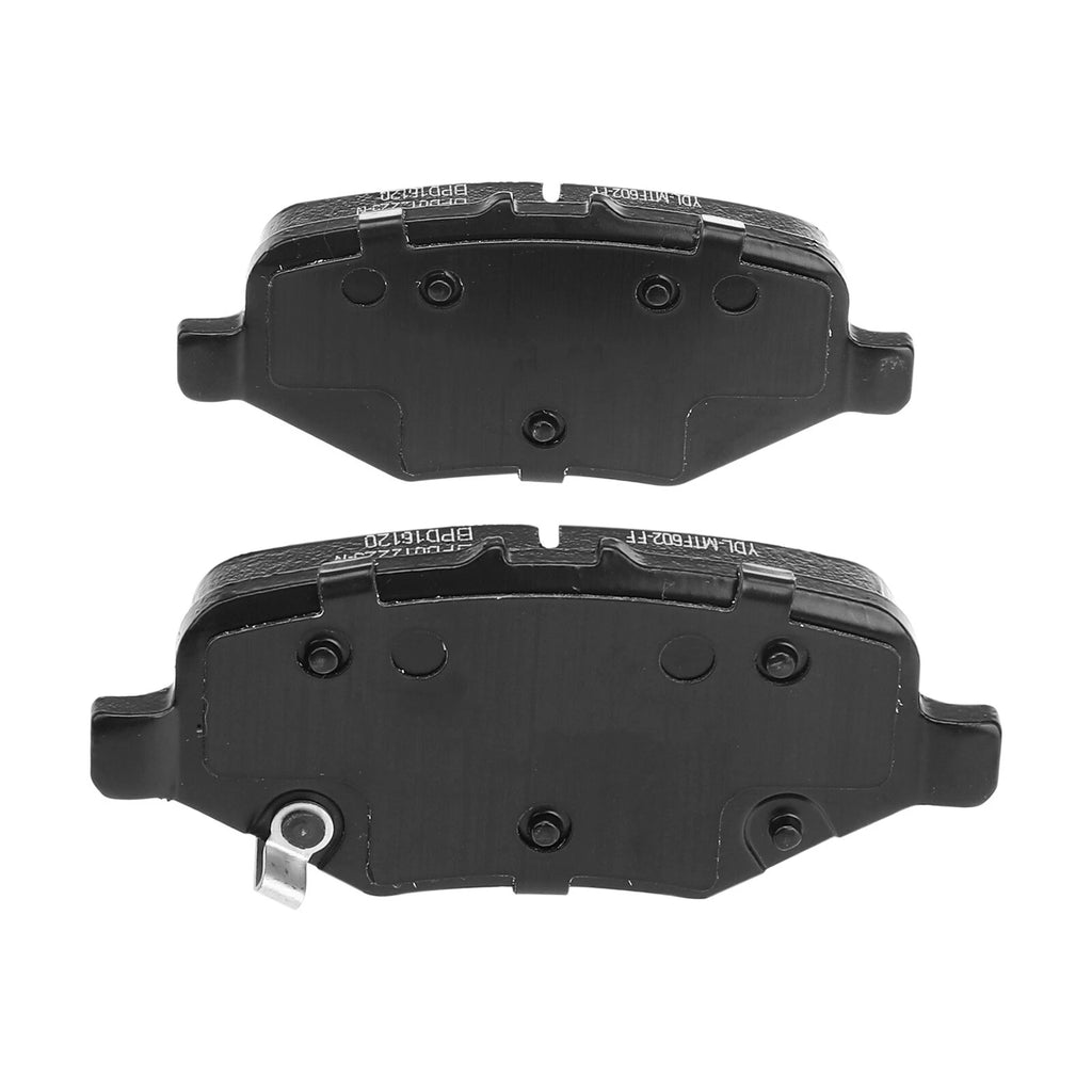 Set of 2 Rear Disc Brake Rotors & Ceramic Pads for Ford Explorer Taurus (2013–2019)