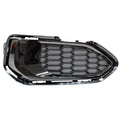 Replacement Black Gloss ABS Plastic Passenger Side Fog Light Cover