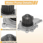 Timing Belt Water Pump Kit for Dodge Neon 1995-2005 2.0L (1995-2005)