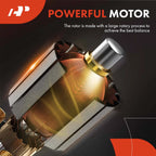 2Pcs Front Blower Motor Resistor Kit for Nissan Altima (1993–1997)