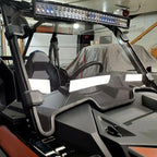 Front Clear Full Windshield for Polaris RZR XP Turbo 4 1000 (2019–2023)